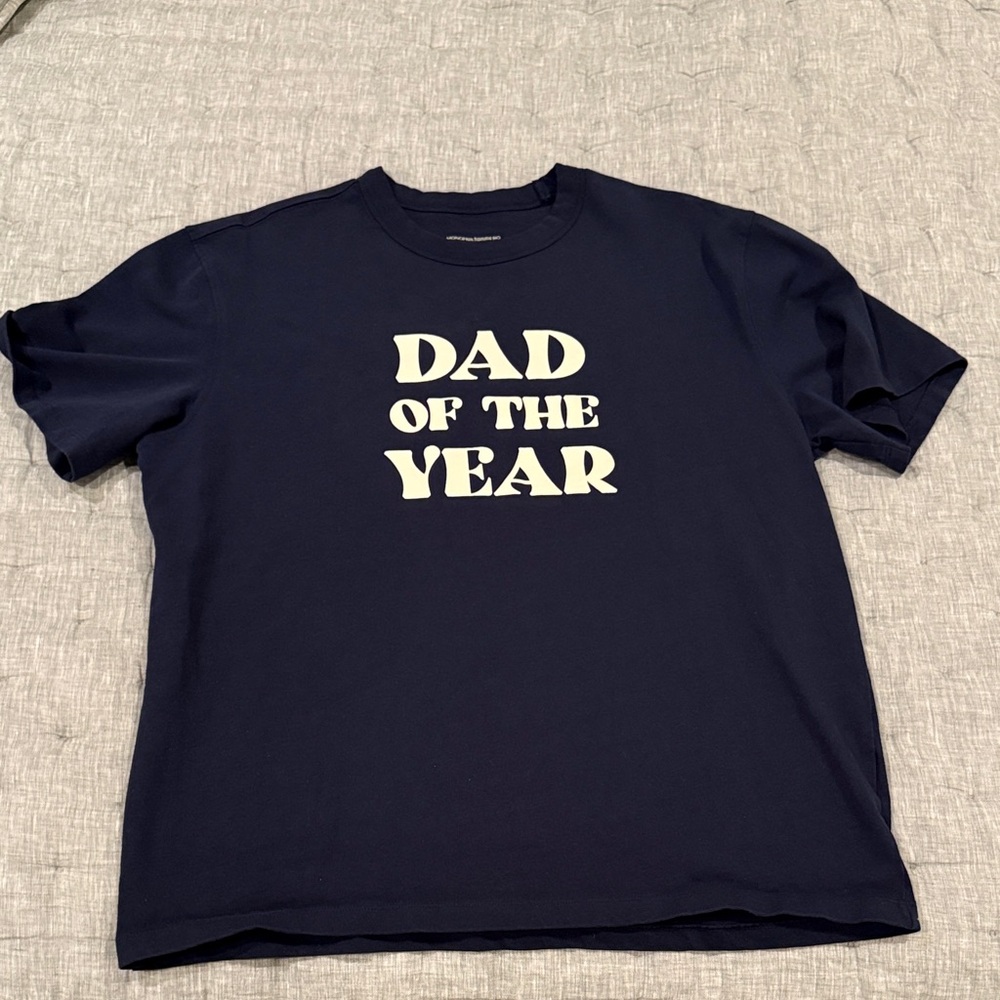 Classic Navy 'Dad of the Year' Kids Tee